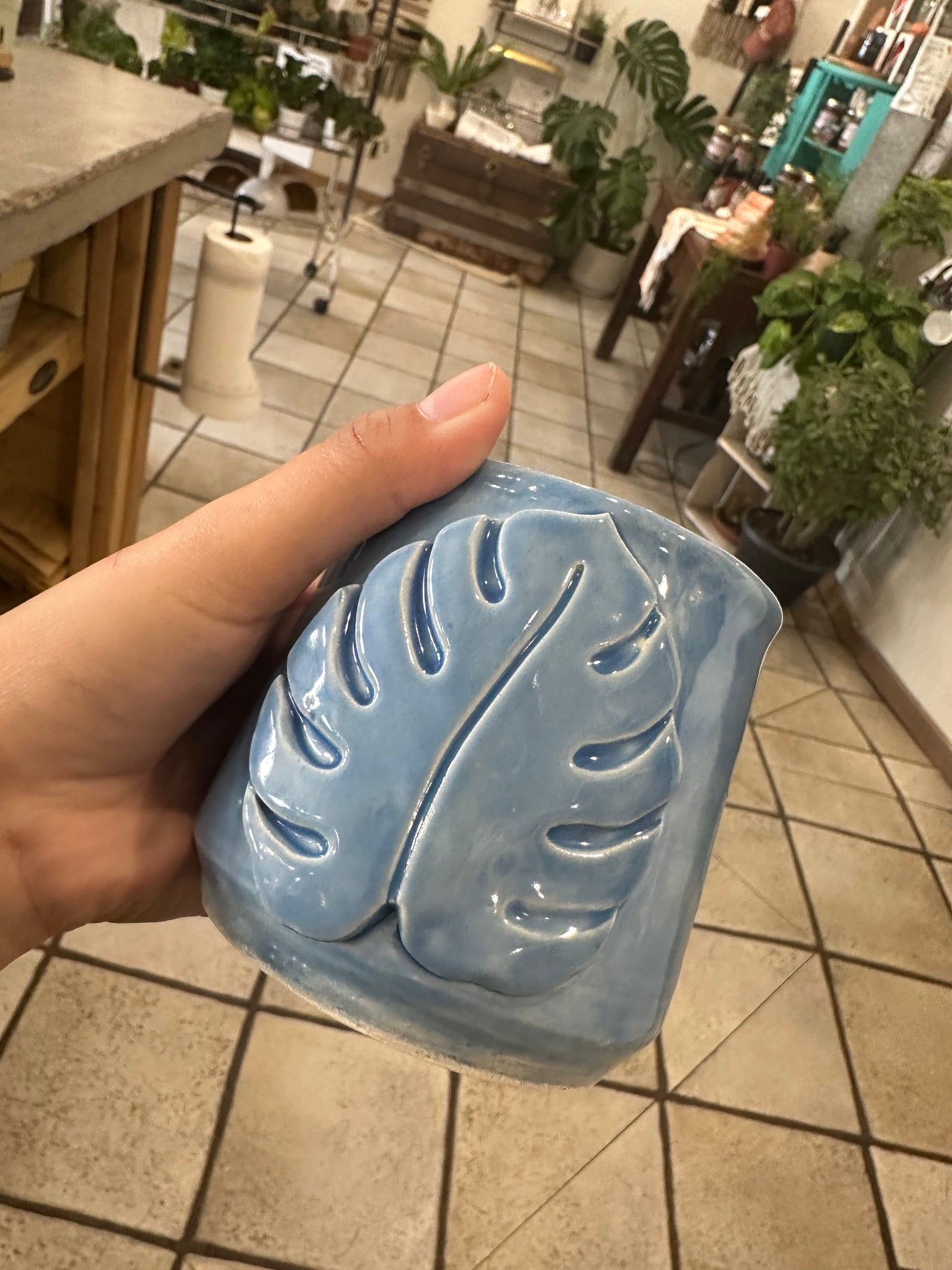 monstera mug The Painted Pony
