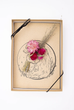 Load image into Gallery viewer, Orchid &amp; Pine | Greeting Cards with Dried Flower Bundle
