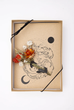 Load image into Gallery viewer, Orchid &amp; Pine | Greeting Cards with Dried Flower Bundle

