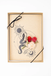 Load image into Gallery viewer, Orchid &amp; Pine | Greeting Cards with Dried Flower Bundle
