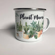 Load image into Gallery viewer, Enamel Coffee Mug - Plant Mama
