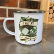 Load image into Gallery viewer, Enamel Coffee Mug - I Wet My Plant
