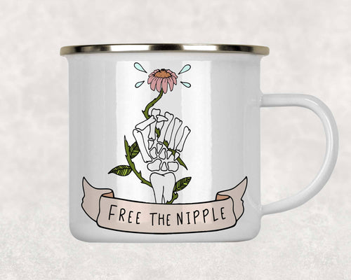 enamel coffee mug -  Free Nipple