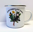 Load image into Gallery viewer, Enamel Coffee Mug - Everything Just Dandy 
